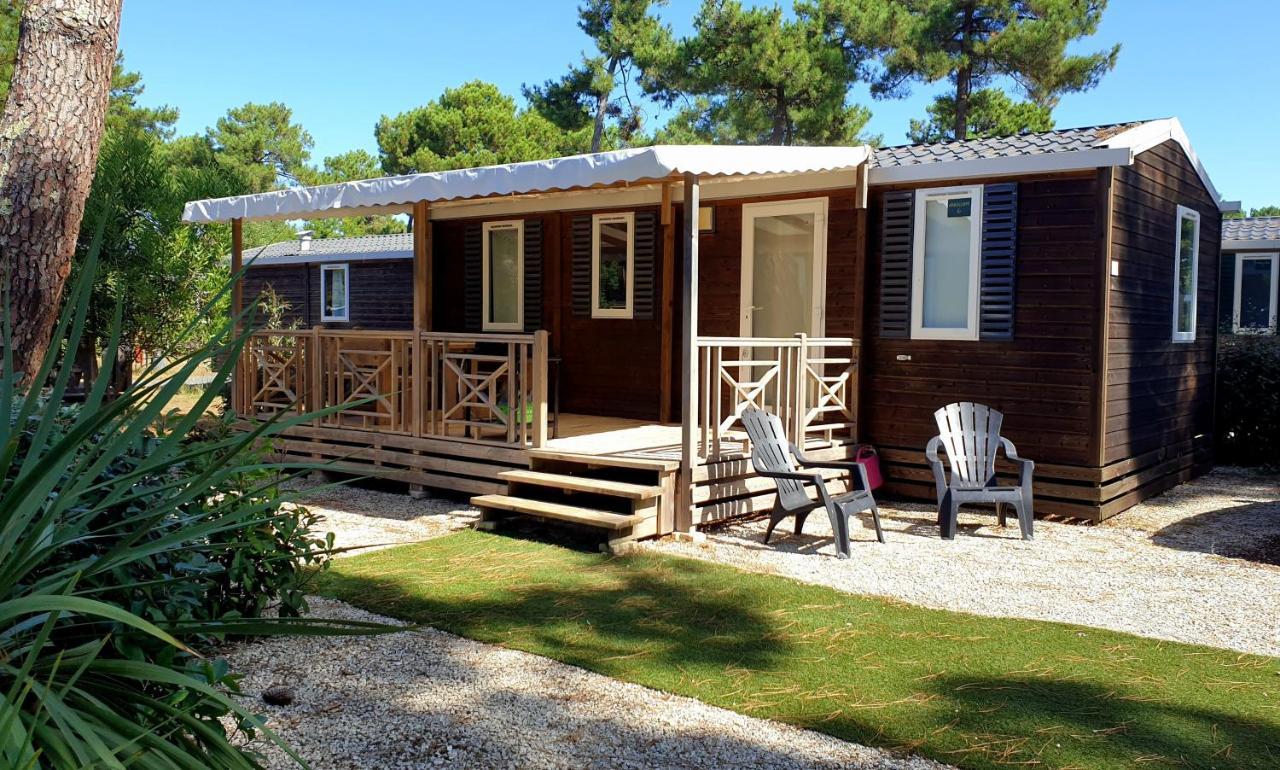 Mobil Home Happiness33 Dans Camping 5 Etoiles Acces Direct Plage Vendays Montalivet Exterior photo