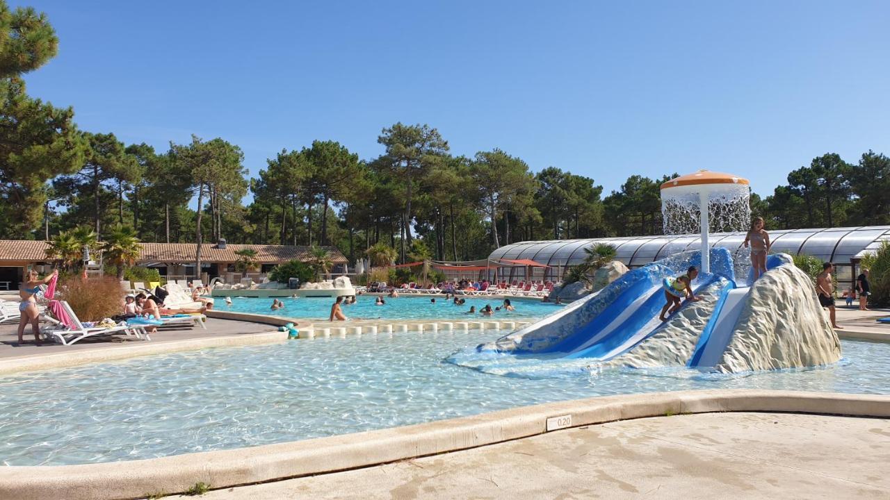 Mobil Home Happiness33 Dans Camping 5 Etoiles Acces Direct Plage Vendays Montalivet Exterior photo
