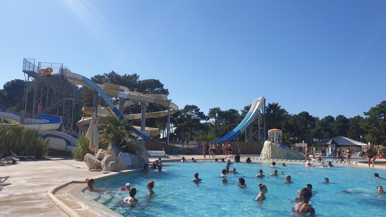 Mobil Home Happiness33 Dans Camping 5 Etoiles Acces Direct Plage Vendays Montalivet Exterior photo