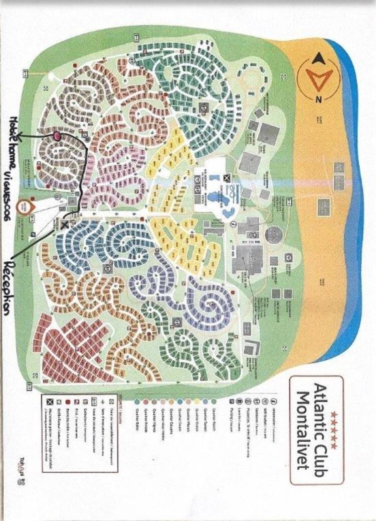 Mobil Home Happiness33 Dans Camping 5 Etoiles Acces Direct Plage Vendays Montalivet Exterior photo